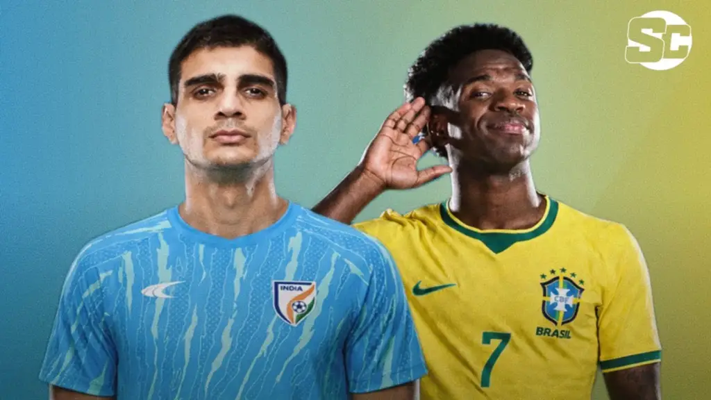 India vs Brazil Football Friendly