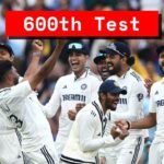 India's 600th Test Match