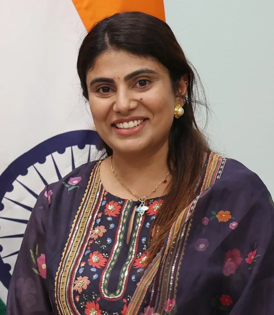 Rivaba Jadeja at a public event