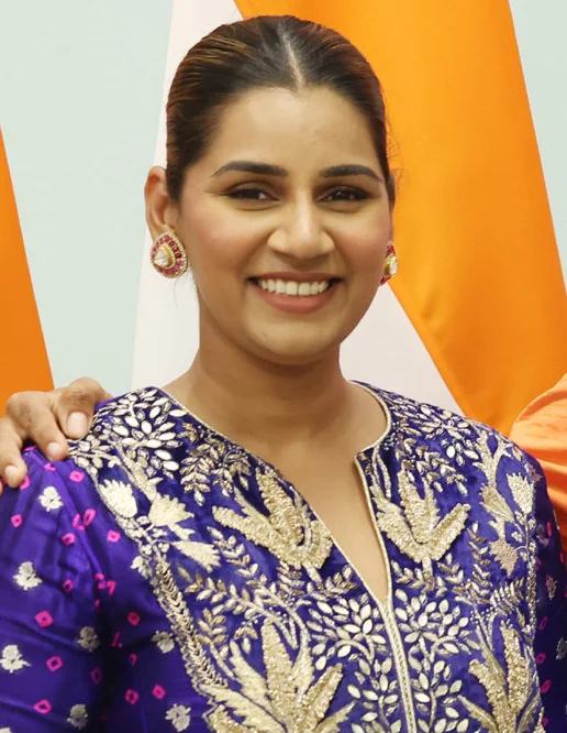 Sanjana Ganesan at a public event